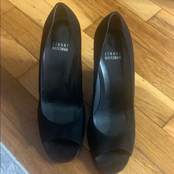 STUART WEITZMAN mirrored Wedges - Picture 2 of 7